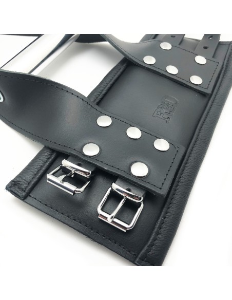 Deluxe menottes suspension en cuir - Mains