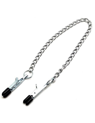 Pinces a seins métallique avec chaine - Pinces à Seins - 2