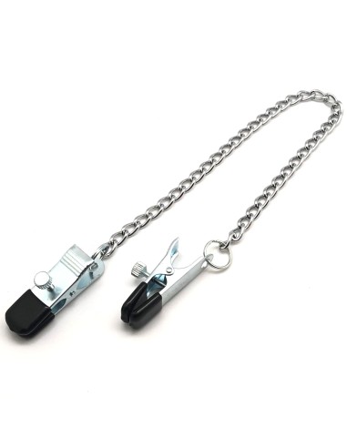 Pinces a seins métallique avec chaine - Pinces à Seins - 2