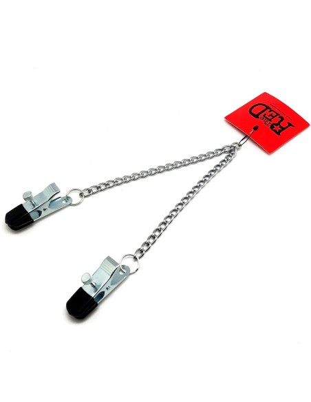 Pinces a seins métallique avec chaine - Pinces à Seins - 3