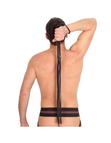 MARTINET BRINS EN CUIR/BOIS - 75cm