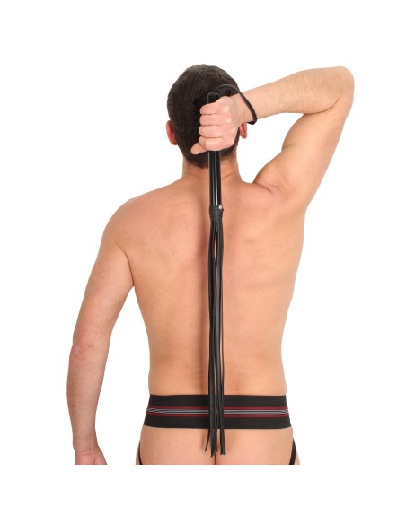 MARTINET BRINS EN CUIR/BOIS - 75cm