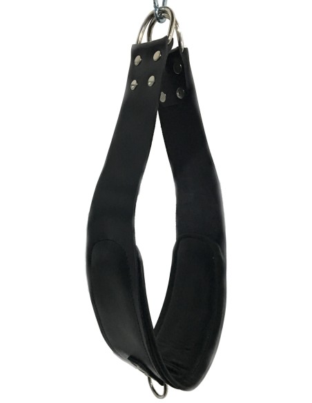 set de 2 Supports pieds en cuir pour sling + 2 mousquetons - 60cm - The Red