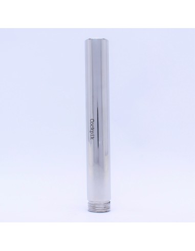 Embout de lavement en métal Long Steel 15 x 2.5cm