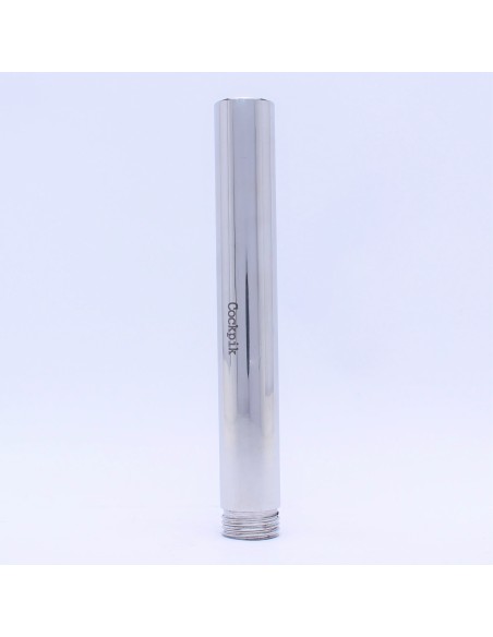 Embout de lavement en métal Long Steel 15 x 2.5cm