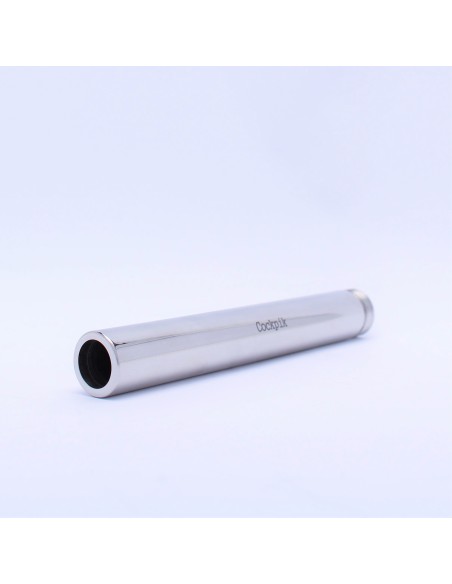 Embout de lavement en métal Long Steel 15 x 2.5cm