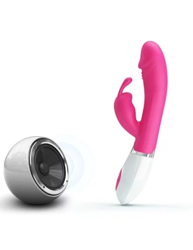 Vibro Rabbit Gene Voice Controle Rose