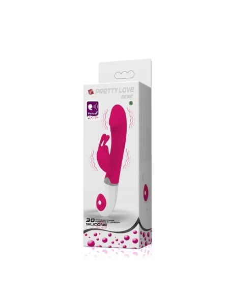 Vibro Rabbit Gene Voice Controle Rose