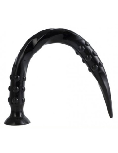 Gode Pointed Twist L 65 x 5 cm Noir