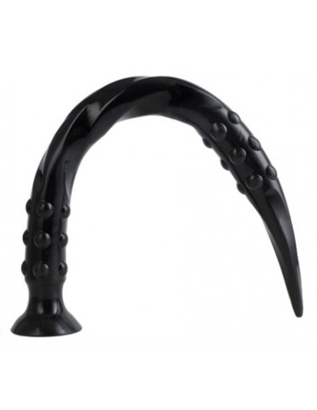 Gode Pointed Twist L 65 x 5 cm Noir