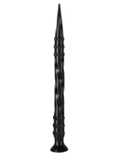 Gode Pointed Twist M 50 x 4 cm Noir
