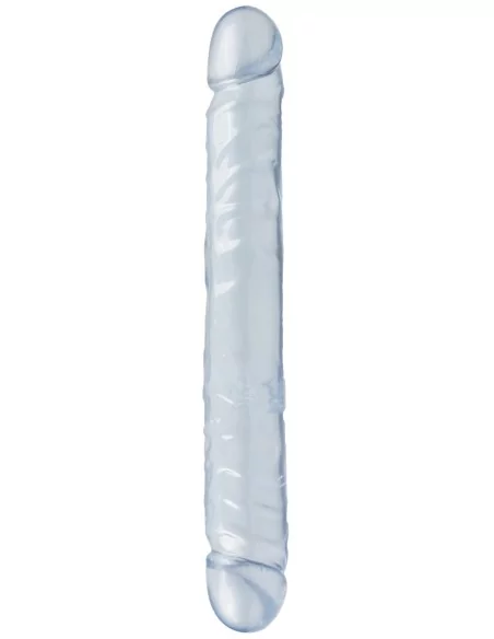 Double gode Jelly Clear 29 x 3.7cm Bleu Double gode Jelly Clear 29 x 3.7cm Bleu
