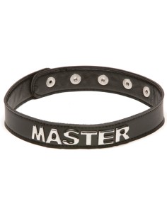 Collier simili Master Noir