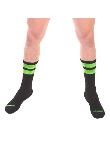Chaussettes Gym Socks Vert fluo Chaussettes Gym Socks Vert fluo