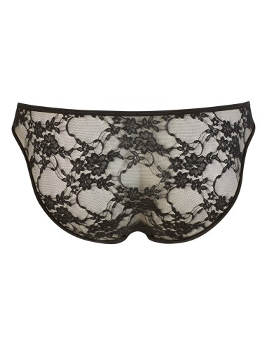 Slip sexy dentelle FlowThin Noir