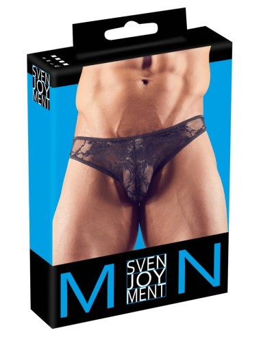 Slip sexy dentelle FlowThin Noir