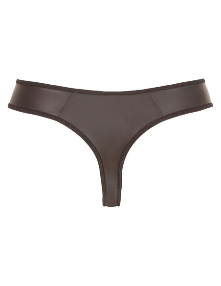 String Zip Fetish Noir