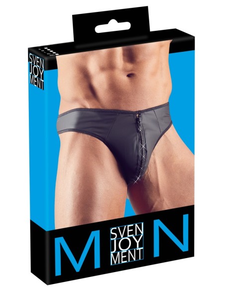 String Zip Fetish Noir