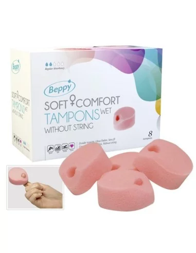 Beppy - Wet Tampons - Boite de 8