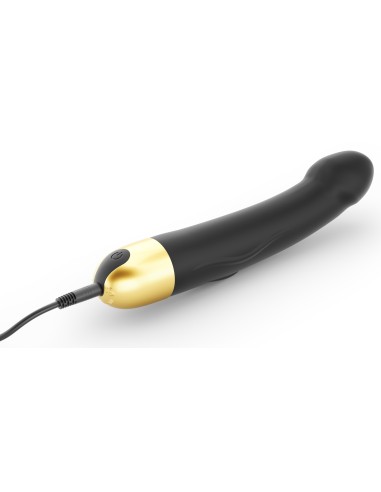 Gode vibrant Real Vibration M 18 x 3.7 cm Noir