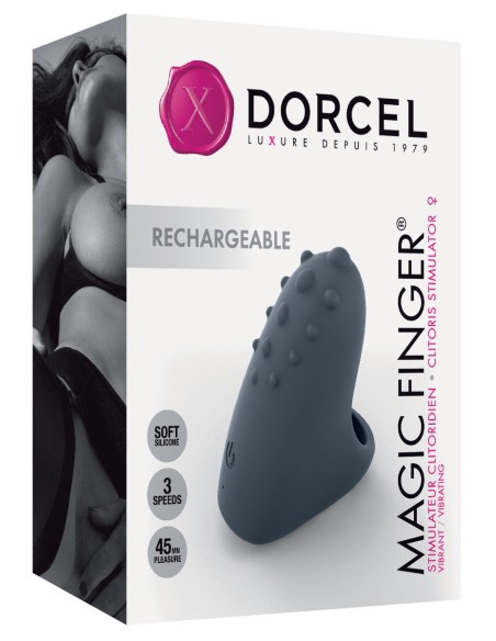 Stimulateur de clitoris Magic Finger 3 Vitesses Stimulateur de clitoris Magic Finger 3 Vitesses