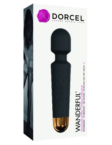 Stimulateur Wanderful Dorcel 20cm - Tête 40mm