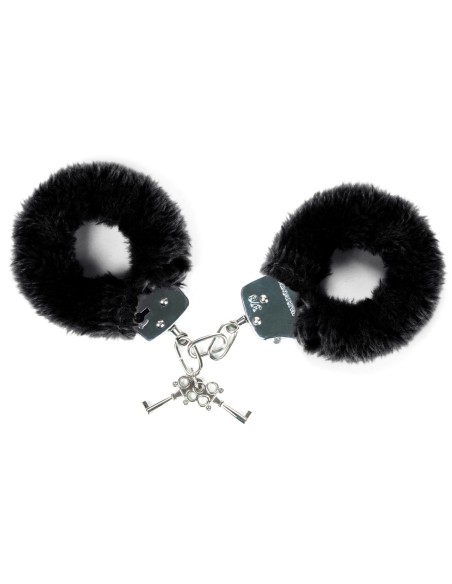 Menottes Fourrure noires ATTACH ME