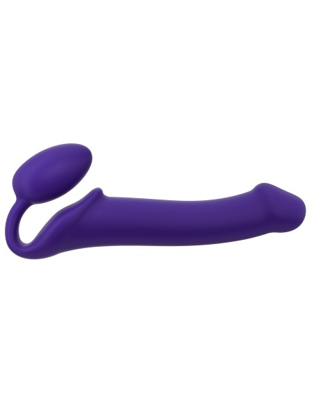Gode + Plug STRAP-ON-ME Bendable L 16 x 3.7 cm Violet Gode + Plug STRAP-ON-ME Bendable L 16 x 3.7 cm Violet