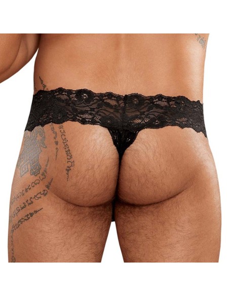 Micro thong Scandal Lace Noir