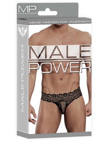 Micro thong Scandal Lace Noir