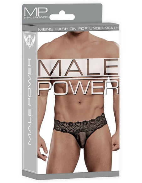 Micro thong Scandal Lace Noir