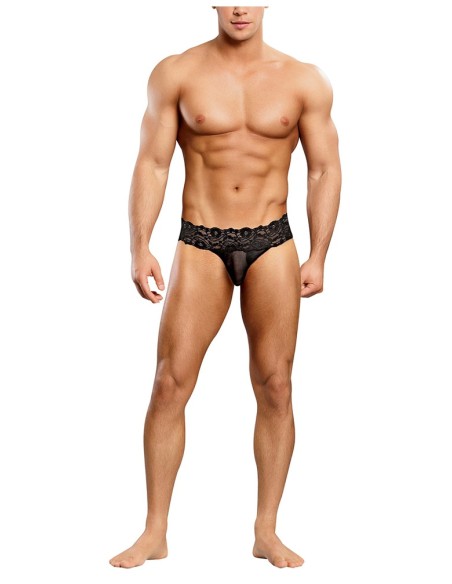 Micro thong Scandal Lace Noir
