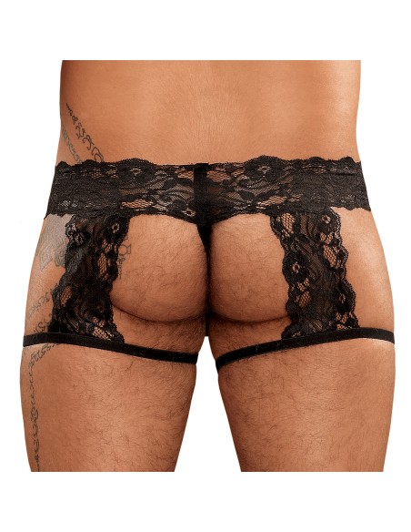 G-string Garter Scandal Lace Noir G-string Garter Scandal Lace Noir