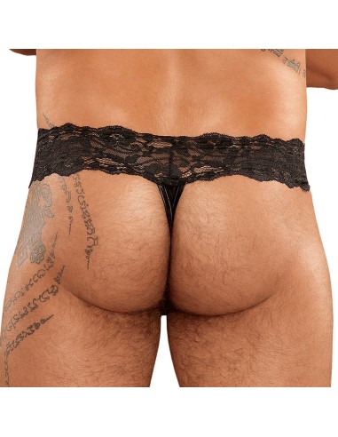 Choker Thong Scandal Lace Noir