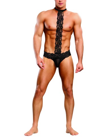 Choker Thong Scandal Lace Noir