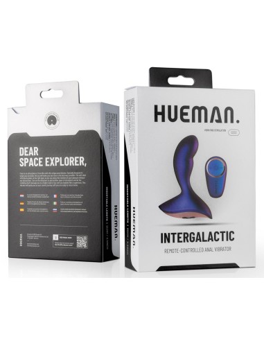 Stimulateur de prostate Intergalactic Hueman 8.5 x 3.2cm