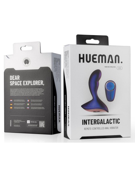 Stimulateur de prostate Intergalactic Hueman 8.5 x 3.2cm