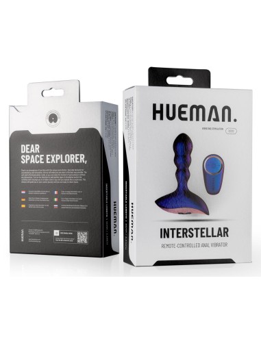 Stimulateur de prostate vibrant Interstellar Hueman 8.5 x 3cm