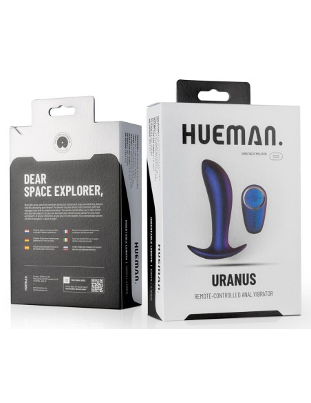 Stimulateur de prostate vibrant Uranus Hueman 10.5 x 3.2cm
