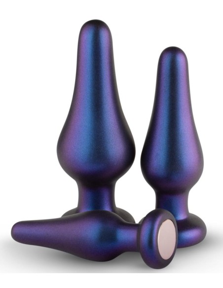 Pack de 3 plugs silicone Comets Hueman Pack de 3 plugs silicone Comets Hueman