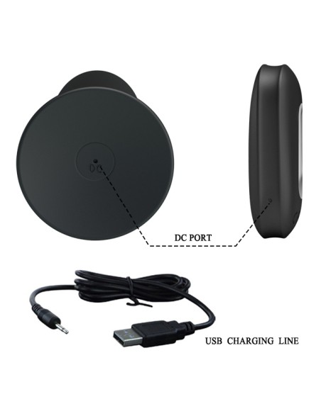 Plug Vibrant avec télécommande VIBES CONTROL Mr Play 10 x 3.3cm