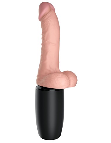 Gode à poussée King Cock Thrusting 14 x 3.6 cm