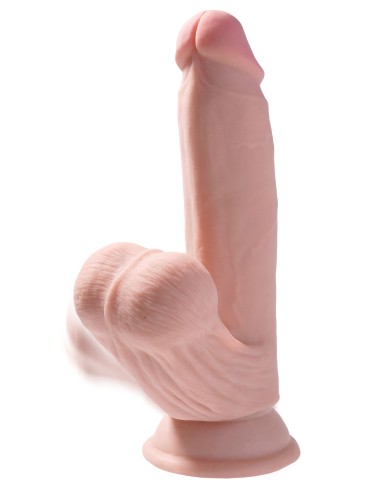 Gode réaliste 3D Cock Swinging Balls 15 x 4 cm