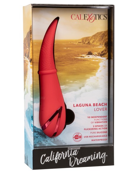 Stimulateur de clitoris Laguna Beach 18cm Rouge