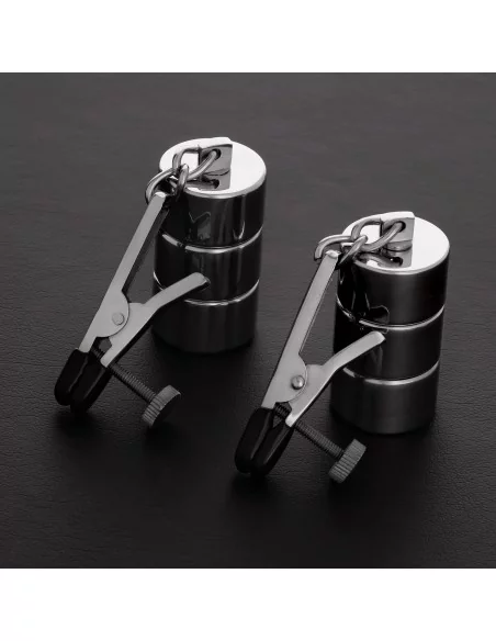Lot de 2 pinces à tétons avec poids ajustables