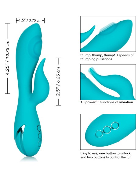 Vibromasseur Rabbit Santa Monica Starlet