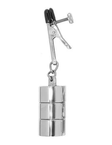 Lot de 2 pinces à tétons avec poids ajustables