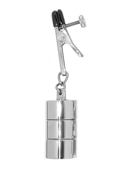 Lot de 2 pinces à tétons avec poids ajustables