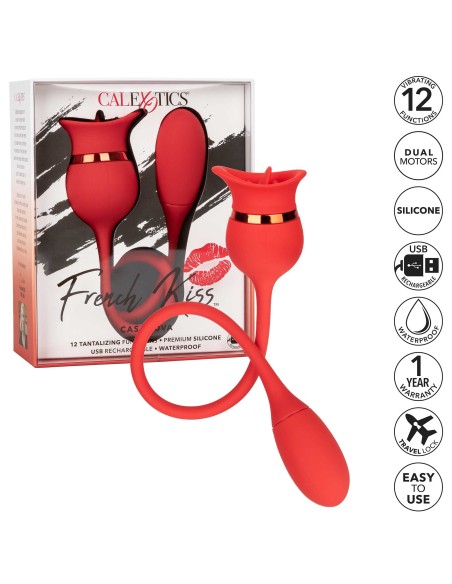 French Kiss Casanova 2 en 1 Rouge