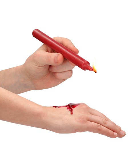 Lot de 4 Bougies Teasing Wax Rouge Lot de 4 Bougies Teasing Wax Rouge